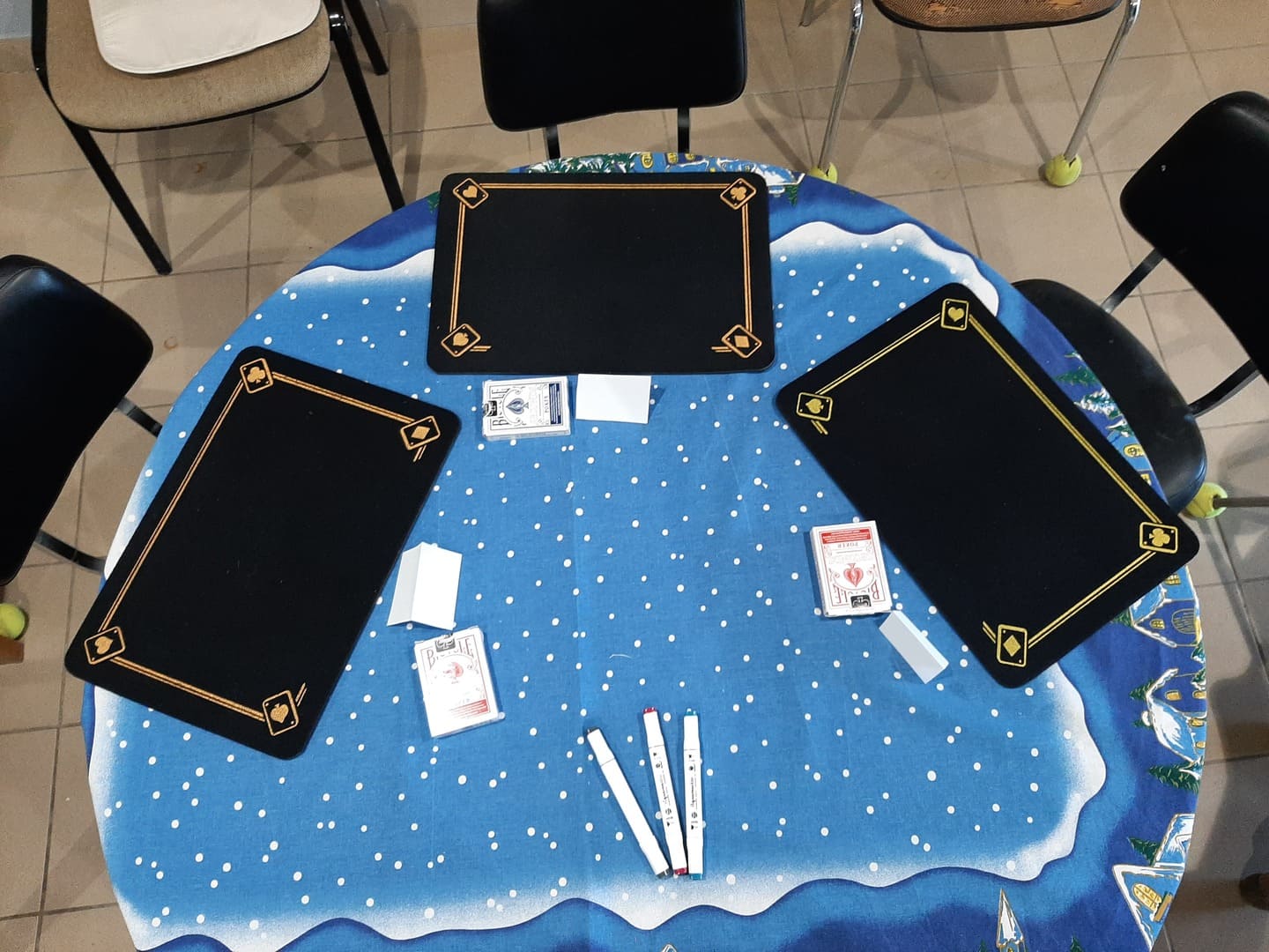 Tapis de magie pour l'atelier d'initiation